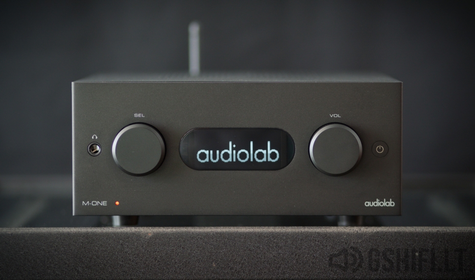 ♪♫Parduotas♫♪ audiolab M-ONE Stiprintuvas su DAC