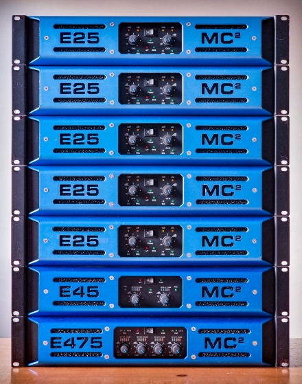 MC2 E-serijos Galios Stiprintuvai